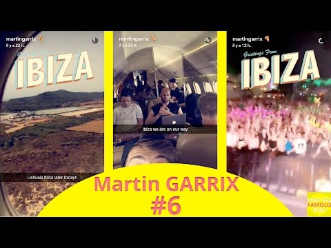 Martin Garrix mixes in Ibiza - snapchat - july 8 2016