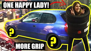 🐒 HOW FAST IS ROLLO? (0-60 TEST) - TOYOTA COROLLA SLEEPER PROJECT GETS GRIPS!