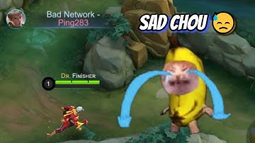 SAD CHOU HIGH PING 😭😭😭 | Chou Meme