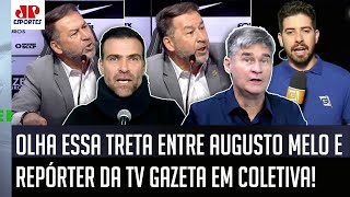 Thumbnail for BATE-BOCA! Augusto Melo tem FORTE DISCUSSÃO com REPÓRTER da TV Gazeta em COLETIVA do Corinthians!