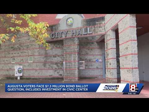Augusta Voters to Decide $7.3 Million City Bond in November