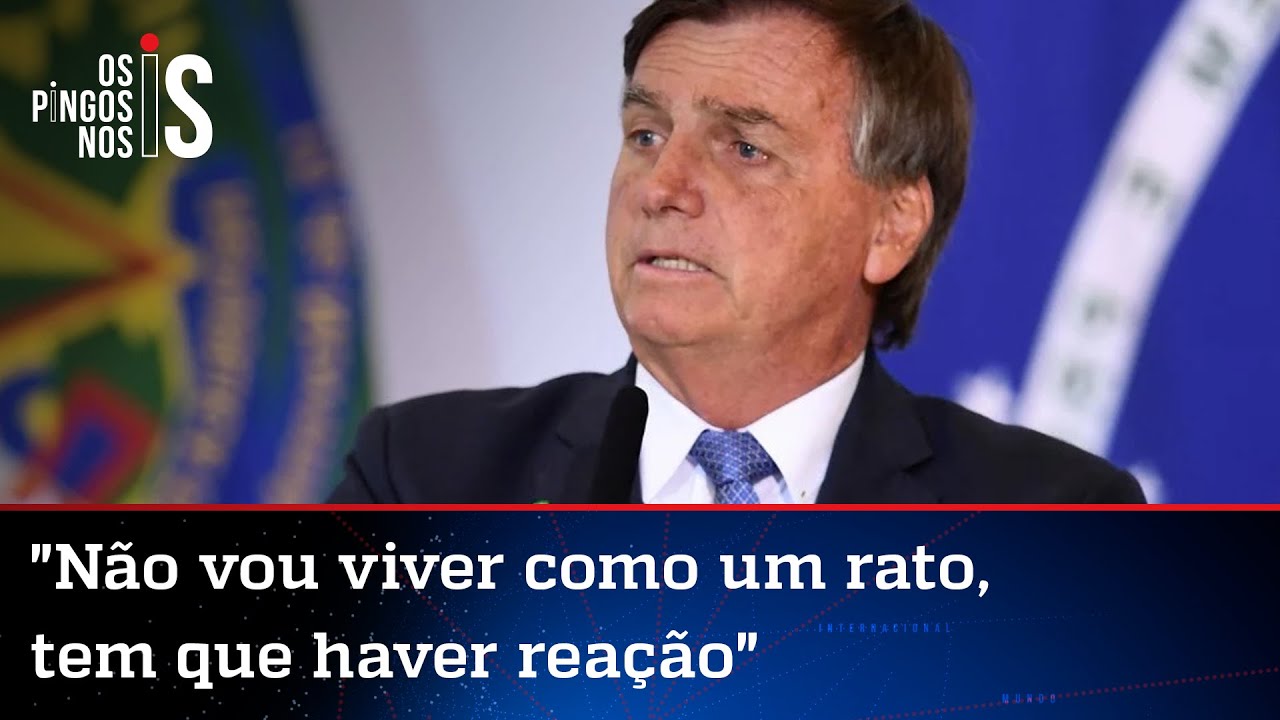 Indignado, Bolsonaro sobe o tom contra ministros do TSE, e defende Michelle: