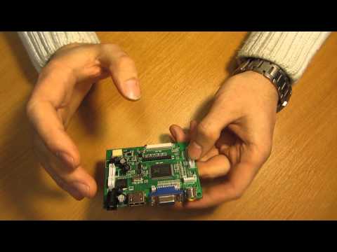 Обзор Универсального скалера монитора VS-TY2662-V1 RTD2660/RTD2662 AV HDMI VGA  PCB800099 V.9