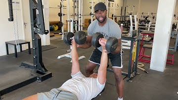 Lee Boyce on Spotting Dumbbell Presses