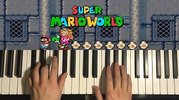 How To Play - Super Mario World - Ending Theme (Piano Tutorial Lesson)