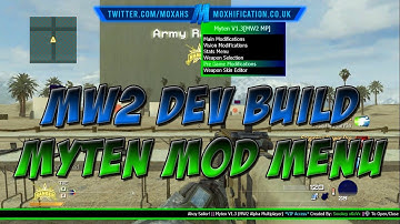 MW2 Alpha | Build 482 | Myten Mod Menu | VIP Access