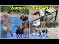 Visitamos la GRANJA 🐐no quería BAÑARSE y al final salió CHORREANDO| EVA QUE NOS MATA CON EL GAS!🤣