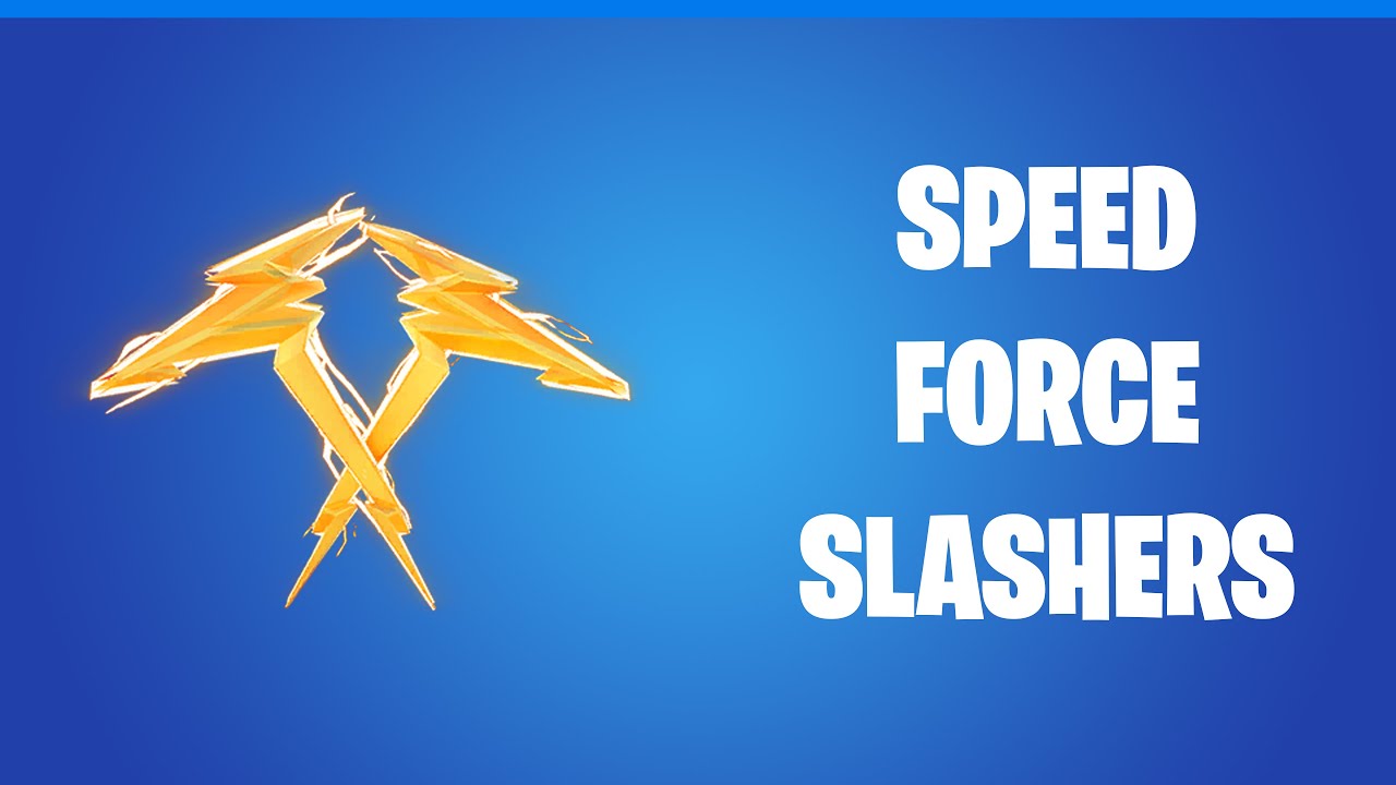 🔥 SPEED FORCE SLASHERS HARVESTING TOOL - 360° - FORTNITE 🦙