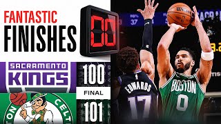 Final 5:49 CRAZY ENDING Kings vs Celtics 👀 | April 5, 2024