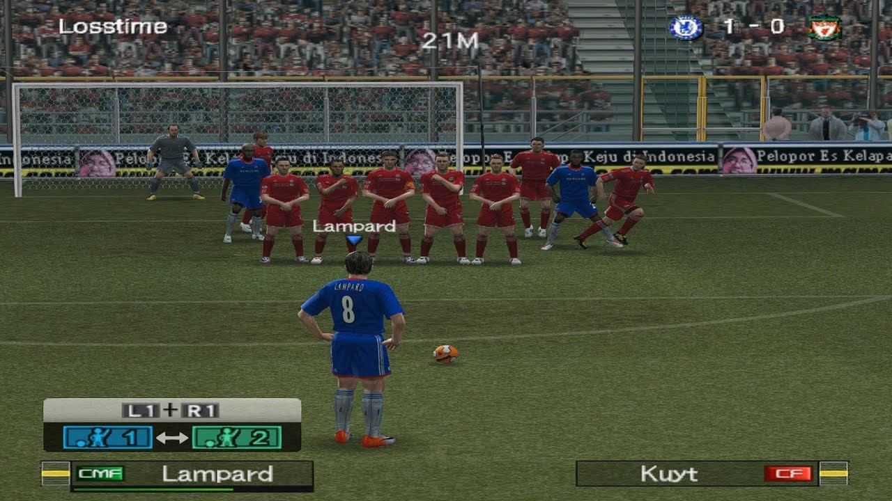 Winning eleven 10 CHELSEA vs LIVERPOOL Gameplay 4K 60Fps HD - Ps2