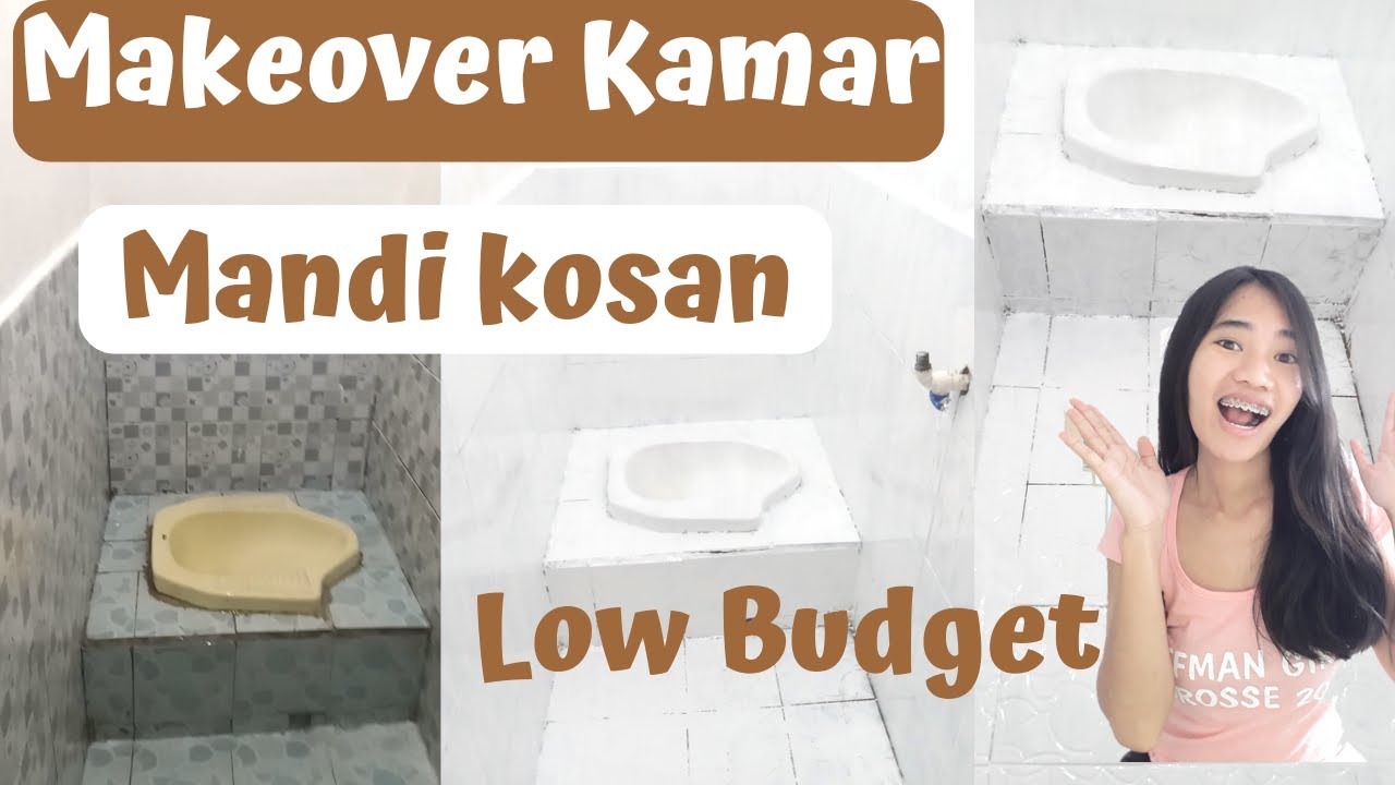 MAKEOVER LANTAI KAMAR MANDI LOW BUDGET KAMAR MANDI KOST UPOX DANA PAINT MARIANTI SUKSES