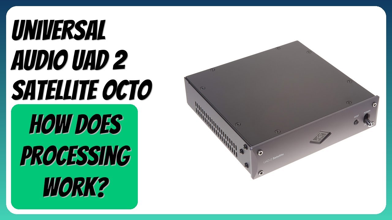 REVIEW (2026): Universal Audio UAD 2 Satellite OCTO. Features