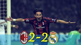 AC Milan vs Real Madrid 2-2 - UCL 2010/11 - Goals - Full HD Resimi