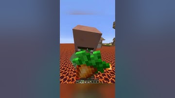 Minecraft, But The Whole World is MAGMA!! #shorts #minecraft