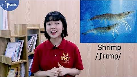 Cách gọi tên các loại hải sản bằng tiếng anh