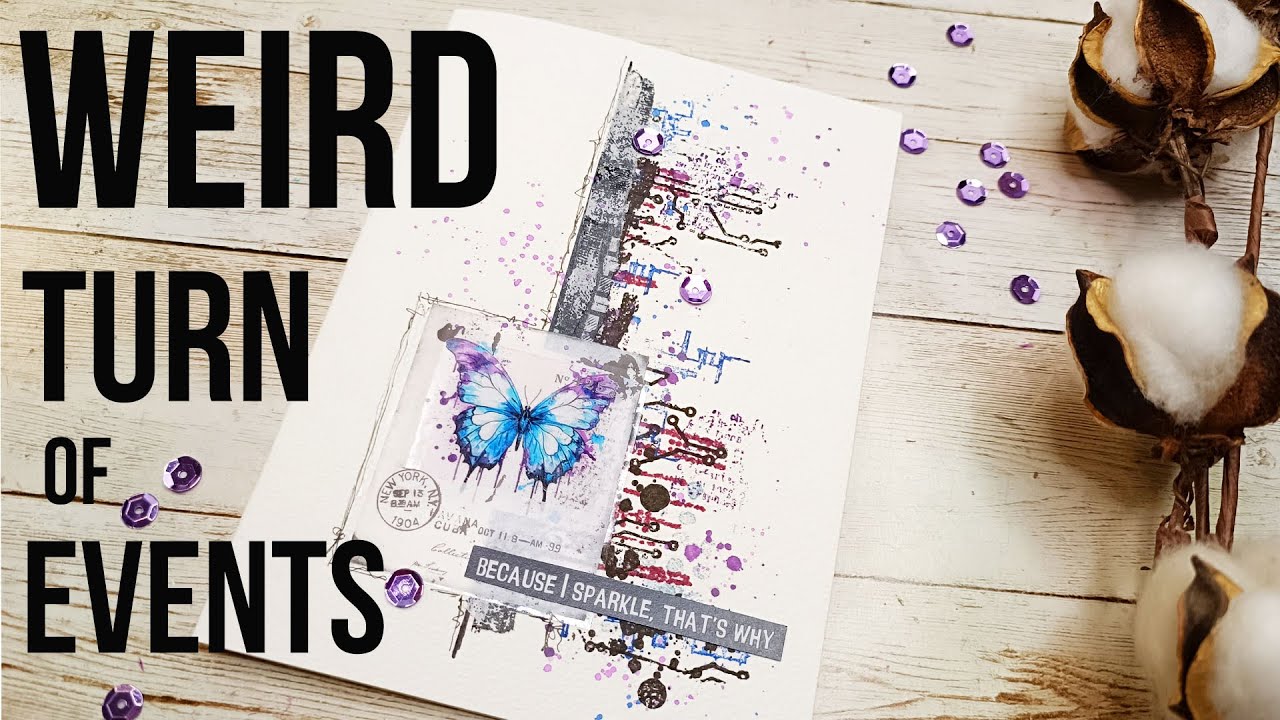 Art journal process Because I Sparkle - YouTube