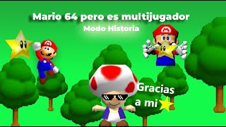 Mario 64 pero es multijugador - Modo historia - Parte 1