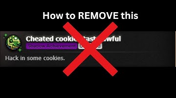 [CHEATING]How to remove "Cheated cookies taste awful" achievement in Cookie Clicker