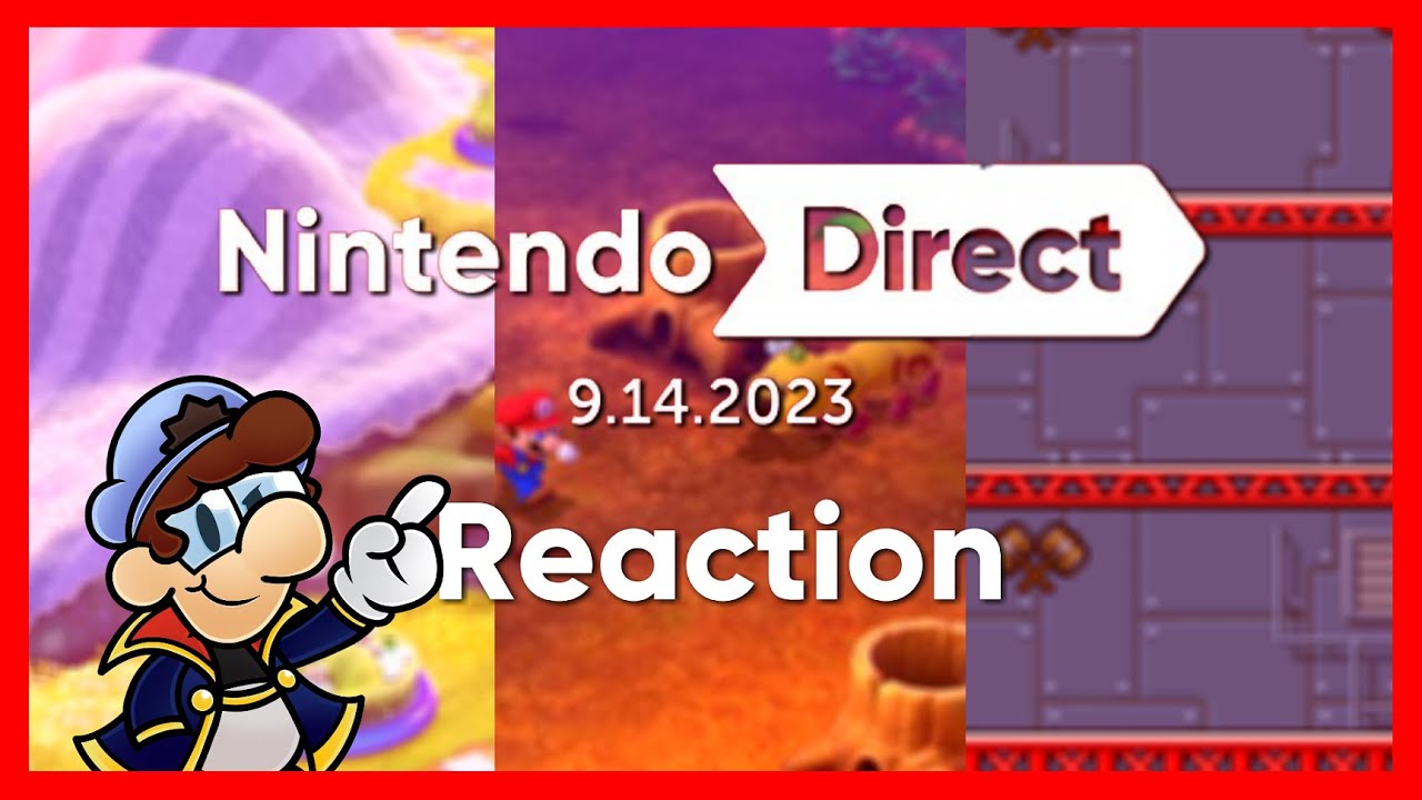 Nintendo Direct  9.14.2023 September 2023 LIVE REACTIONS 