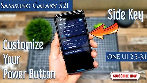 Customize Your Power Button | Samsung Galaxy S21, Note 20, etc (Side Key)