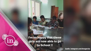 TOLL! Lena Gercke kämpft für Kinder in Not!