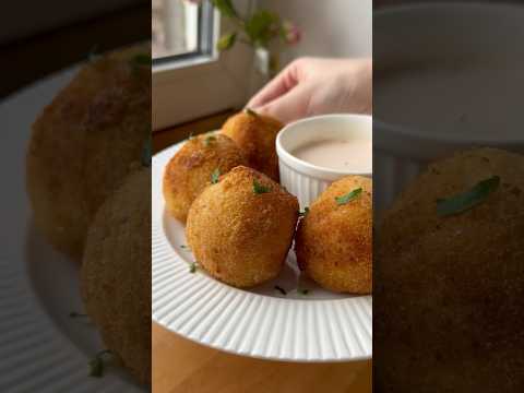 Картофельные крокеты с