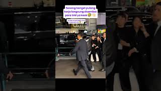 Jungkook Senang Banget Pulang Kerja  rm jin suga jhope jimin taehyung jungkook bts