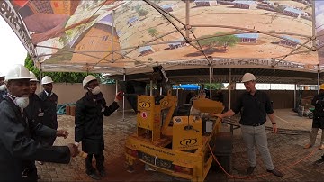 Hydraform Machine Operations and block making - Part 29