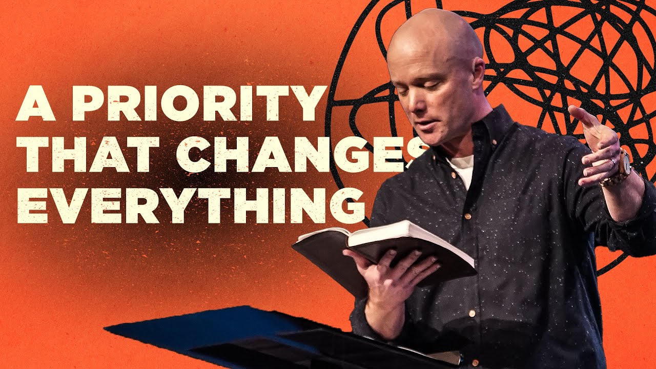 One Priority That Changes Everything YouTube