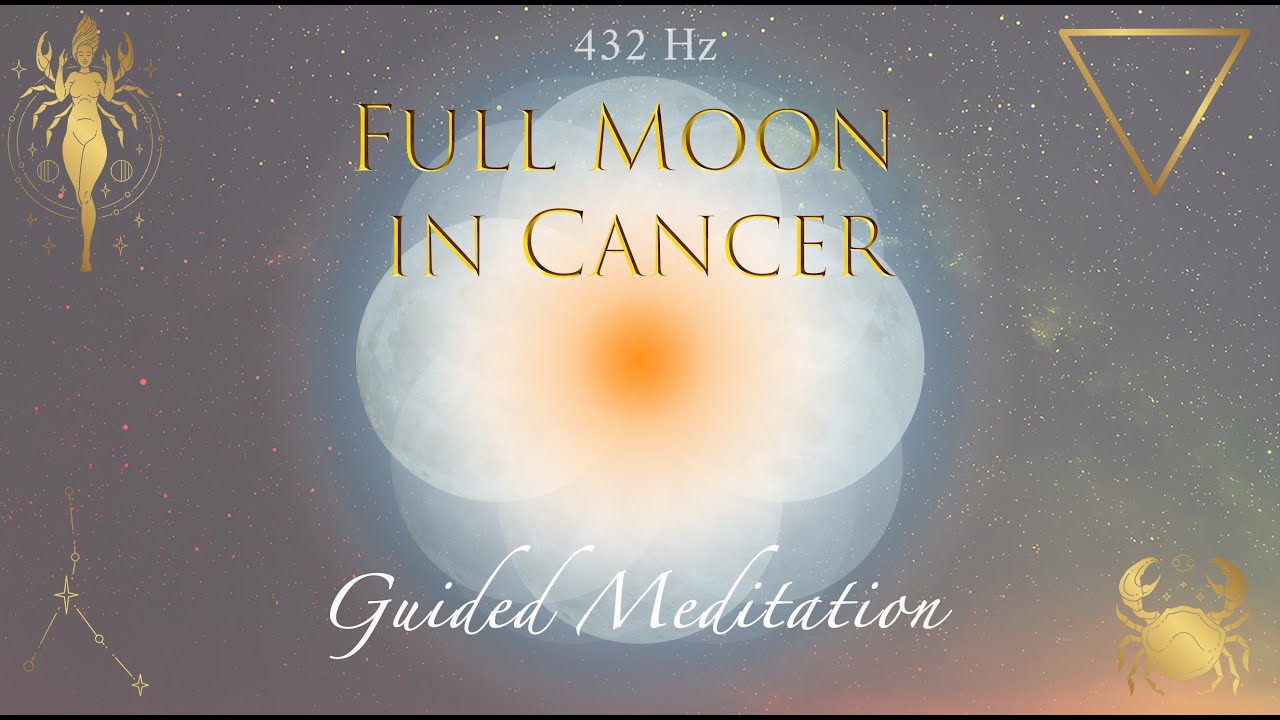 January 2022 Full Moon in Cancer Meditation - Meet Divine Queens in the Red Sea