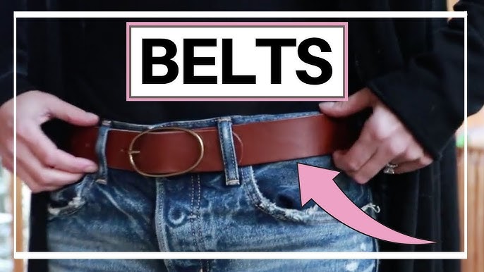 8 WINTER OUTFIT IDEAS  How to Style a Designer Belt 