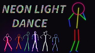 NeonLightDance🕺 | Real-Time Glowing Pose Detection with Mediapipe \& OpenCV! 💡🔥 #AI#DanceVibes#GlowUp
