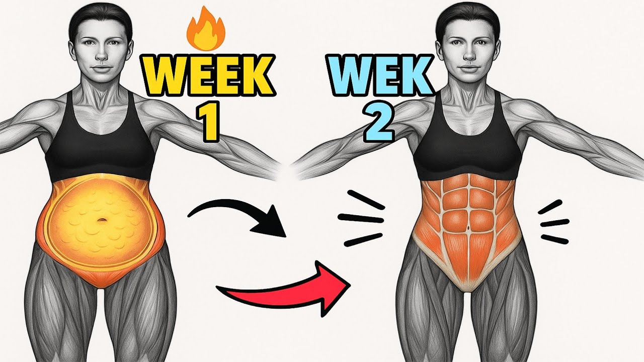 Best Standing Ab Workout for Hanging Belly | Fast Results in 2 Weeks for Women