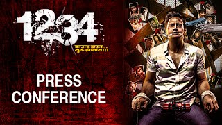 1234 Marathi Movie Press Conference Bhushan Pradhan, Priya Marathe, Anshuman Vichare