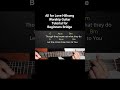 All for Love Hillsong Worship Guitar Tutorial for Beginners Bridge #ghguitartutorial