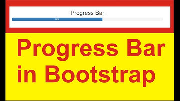 how to create progress bar in bootstrap | Sir majid Bootstrap lecture