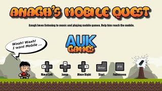 Anagh's Mobile Quest | AuK Games | Android | 2D | Platformer | Adventure | Mobile & Tablet Games screenshot 2