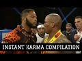 Instant karma in mma  boxing  compilation  highlights  satisfying 2023