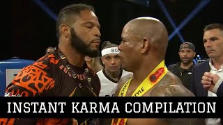 INSTANT KARMA in MMA & BOXING 🤡 COMPILATION - HIGHLIGHTS / Satisfying Video HD 2023