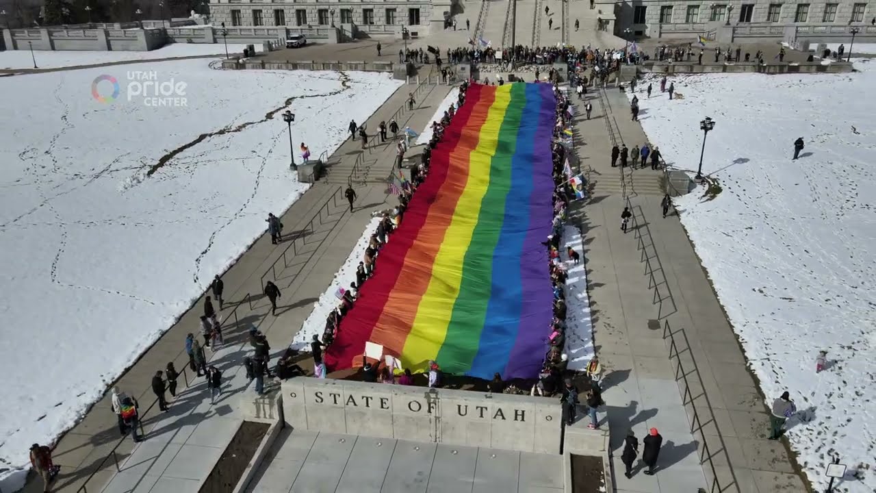 Utah Pride Center Displays Pride Flag in Protest of Pride Flag Ban