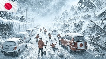 CHAOS in Japan! Extreme Blizzard Buries Entire Towns — Homes & Cars Lost Under Deep Snow