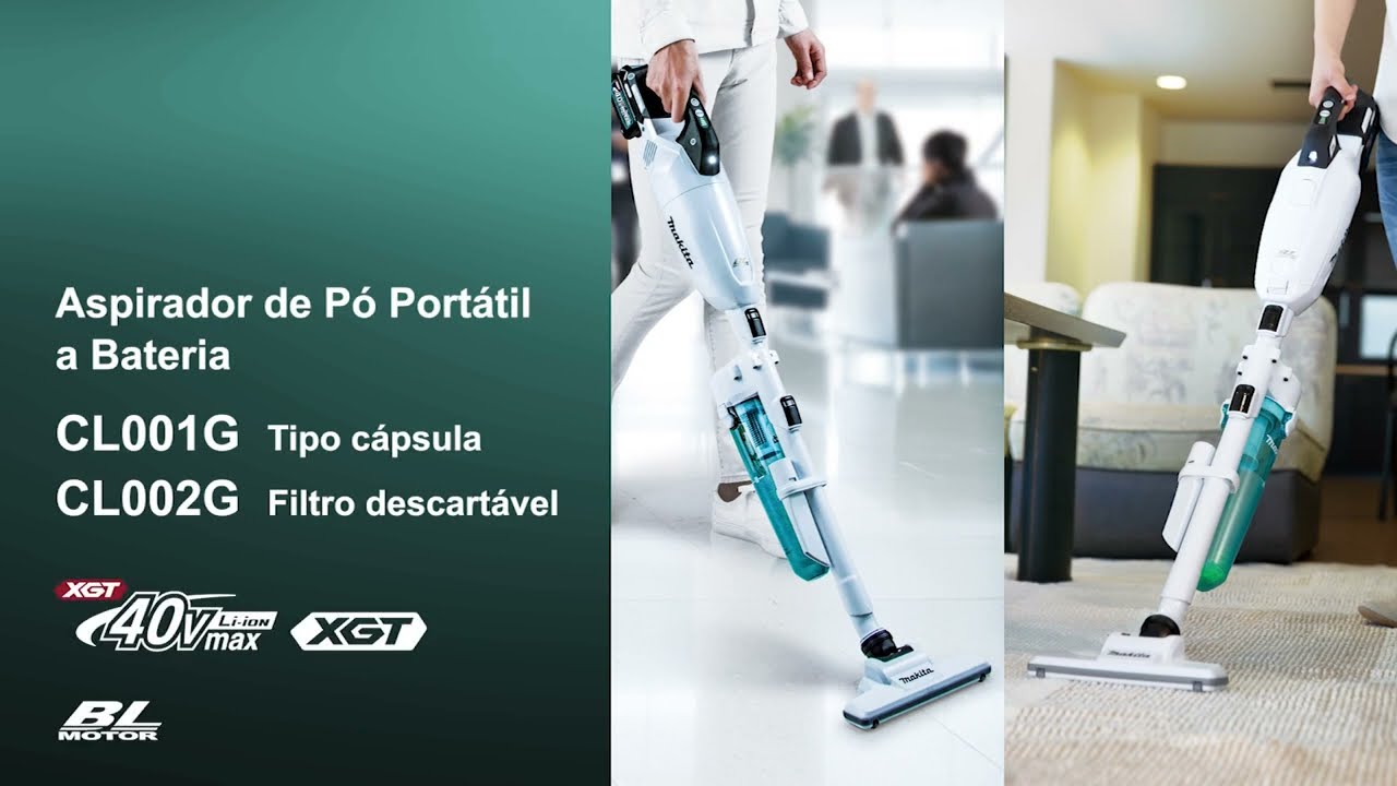 Limpeza Profissional - Aspirador de Pó Portátil a Bateria CL001GZ02