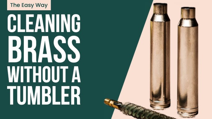 Cleaning Reloading Brass without a Tumbler 