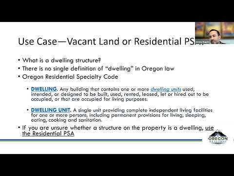 The Vacant Land Purchase And Sale Agreement With Oregon REALTORS® Forms