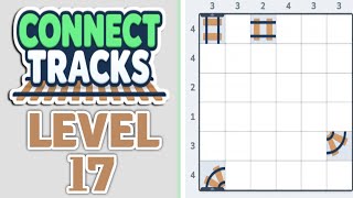 Connect Tracks: Logic Puzzle Level 17 Gameplay Solution