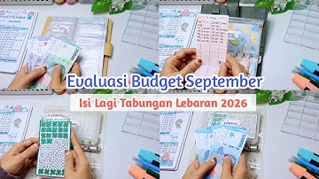 Evaluasi Budget September 2025 || Isi Tabungan Lebaran