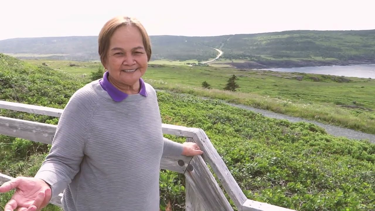 Tita Rems in Canada - Cape Spear edition