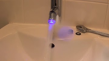 How to Install LED Faucet Light From Aliexpress - Cost less than $2