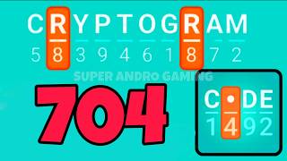 CRYPTOGRAM 704
