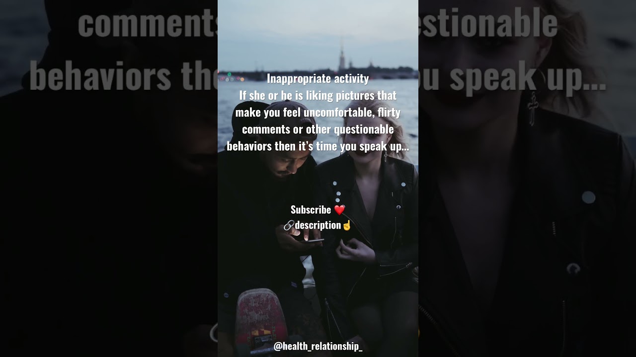 Social media red flags in a relationship👌 